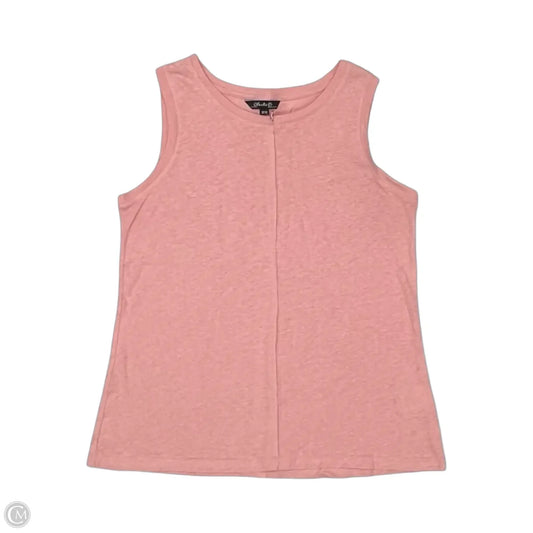 Top Sleeveless By Charlie B In Pink, Size: M