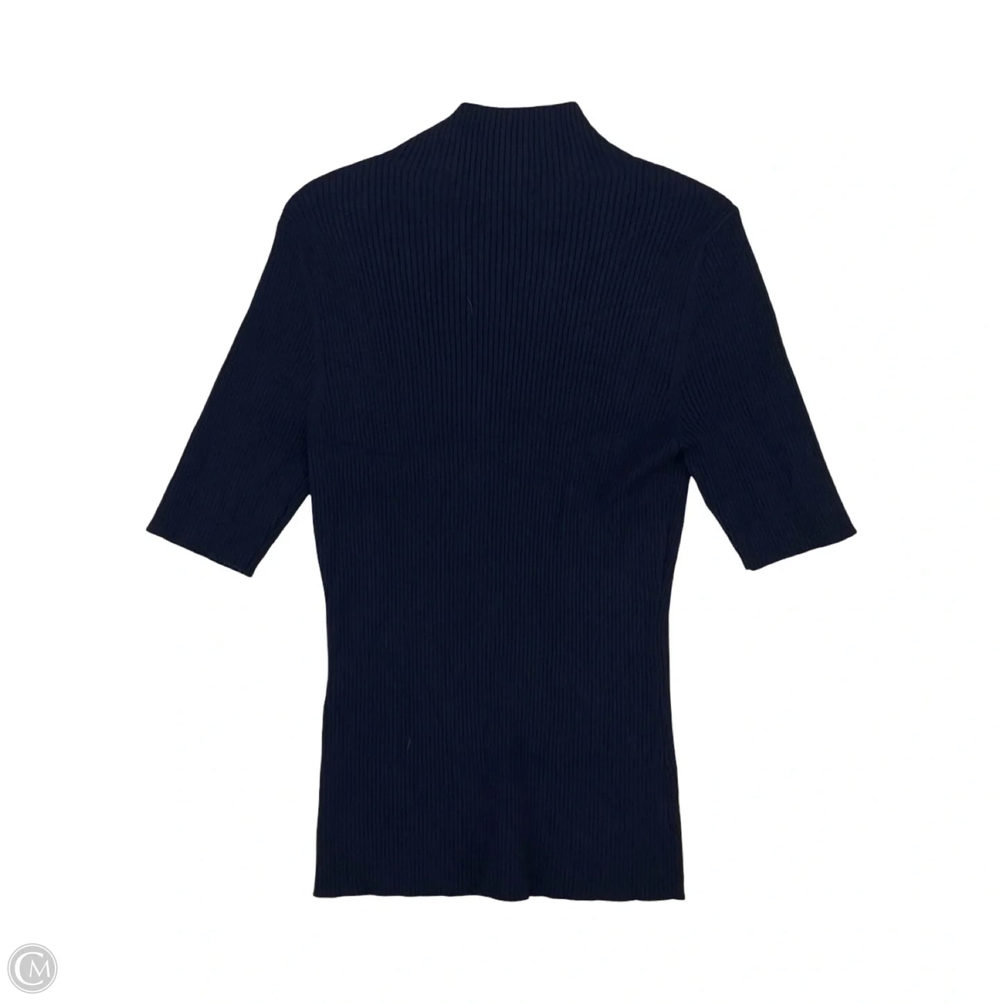 Sweater Short Sleeve By White House Black Market In Navy, Size: M