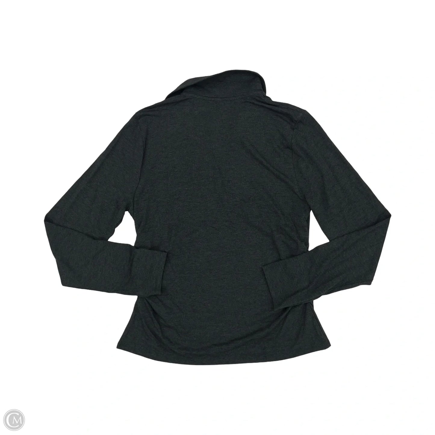 Top Long Sleeve By Madewell In Grey, Size: L