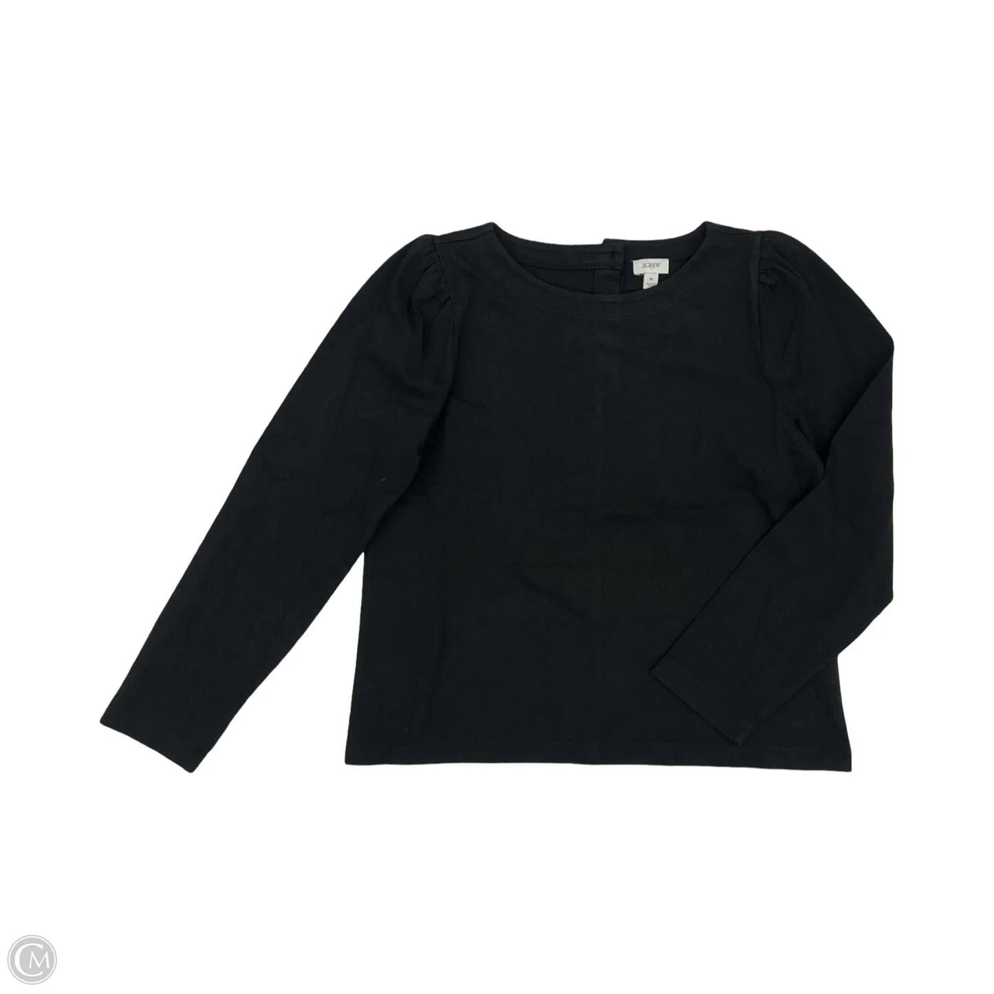 Top Long Sleeve By J. Crew In Black, Size: M