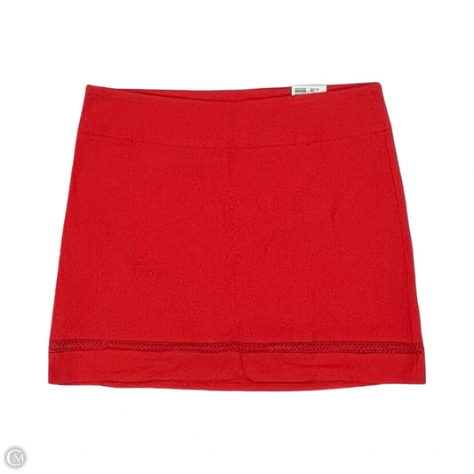 Skort By Crown And Ivy In Orange, Size: 14