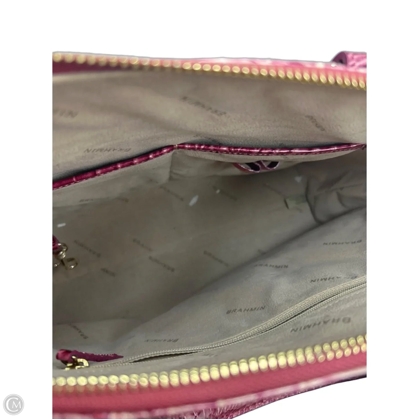 Handbag Designer By Brahmin, Size: Medium