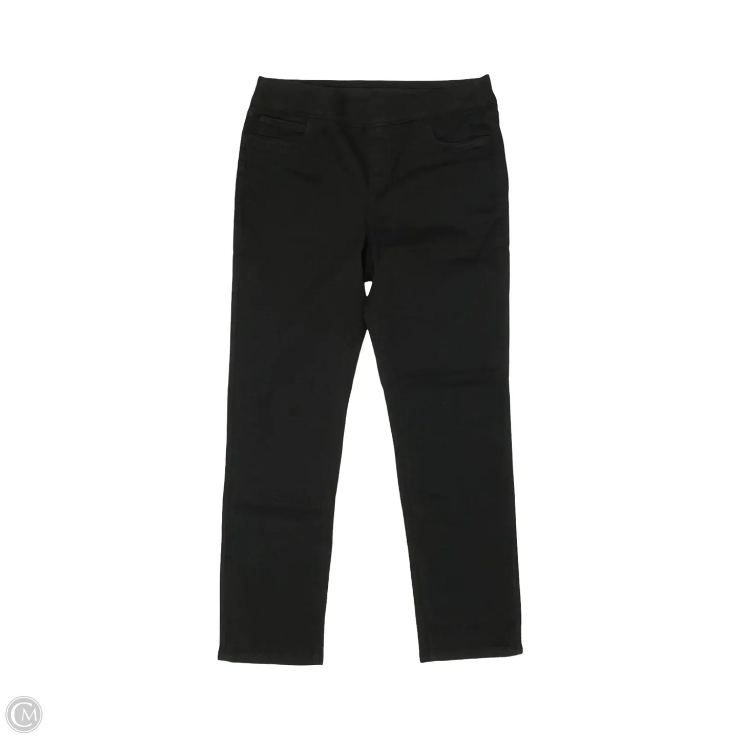 Jeans Skinny By D&co. In Black Denim, Size: M