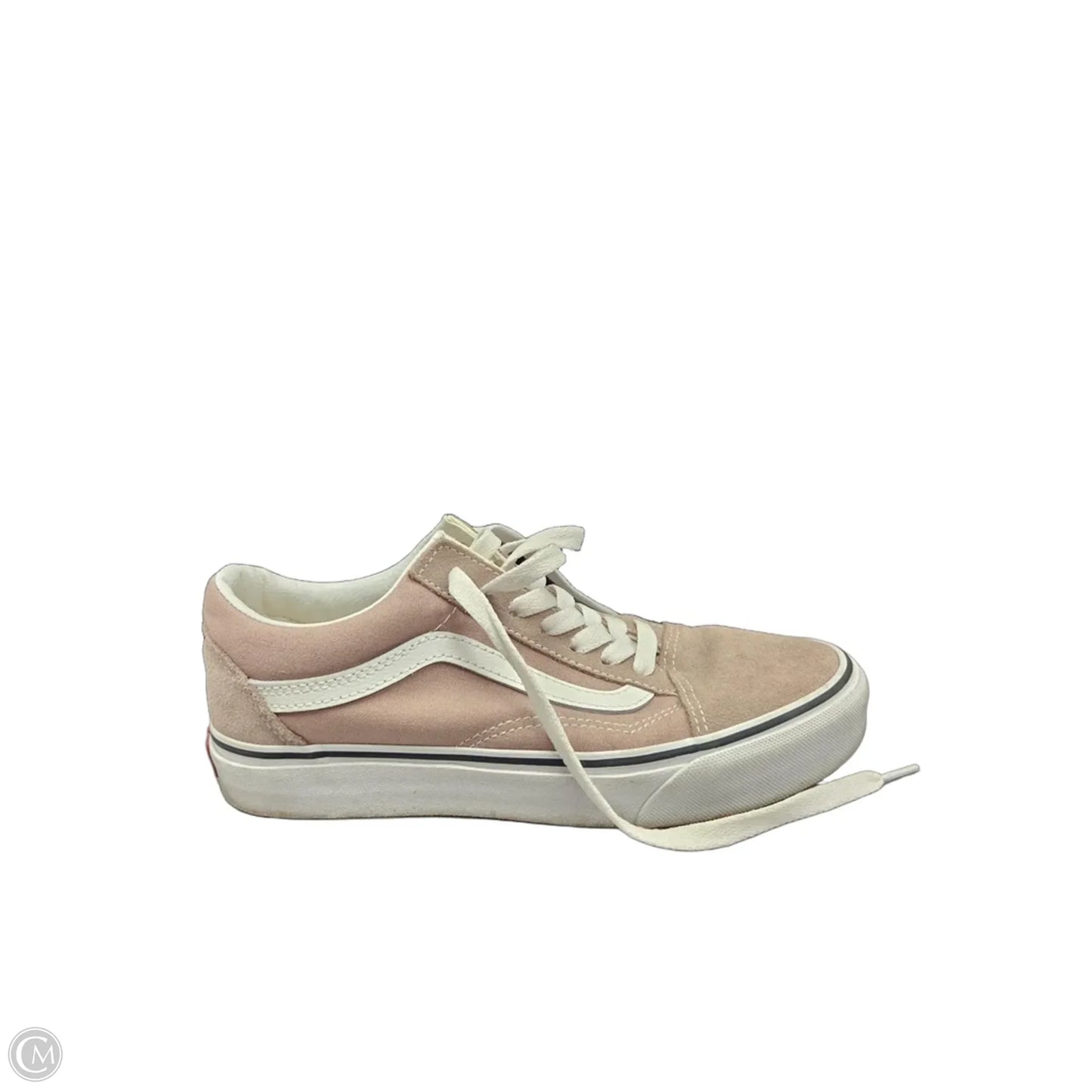 Shoes Sneakers By Vans In Pink, Size: 7.5
