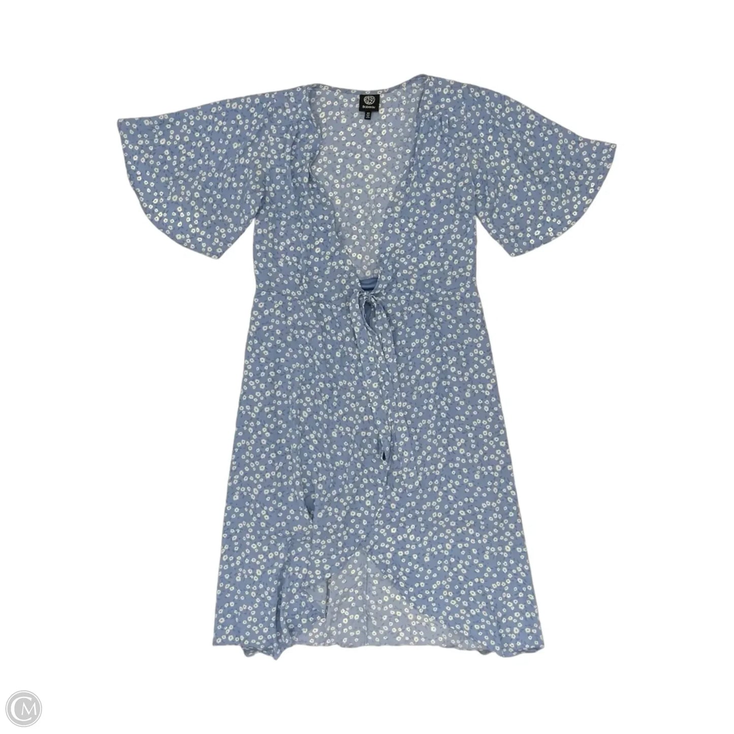 Dress Party Midi By Bobeau In Blue & White, Size: Xs