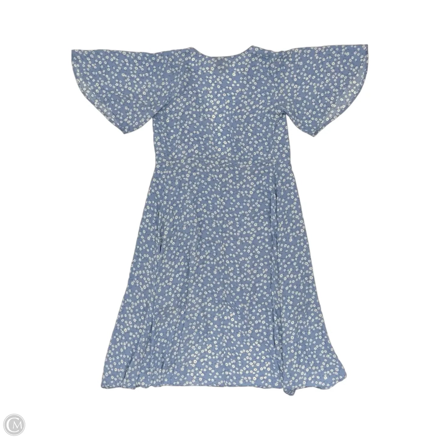 Dress Party Midi By Bobeau In Blue & White, Size: Xs