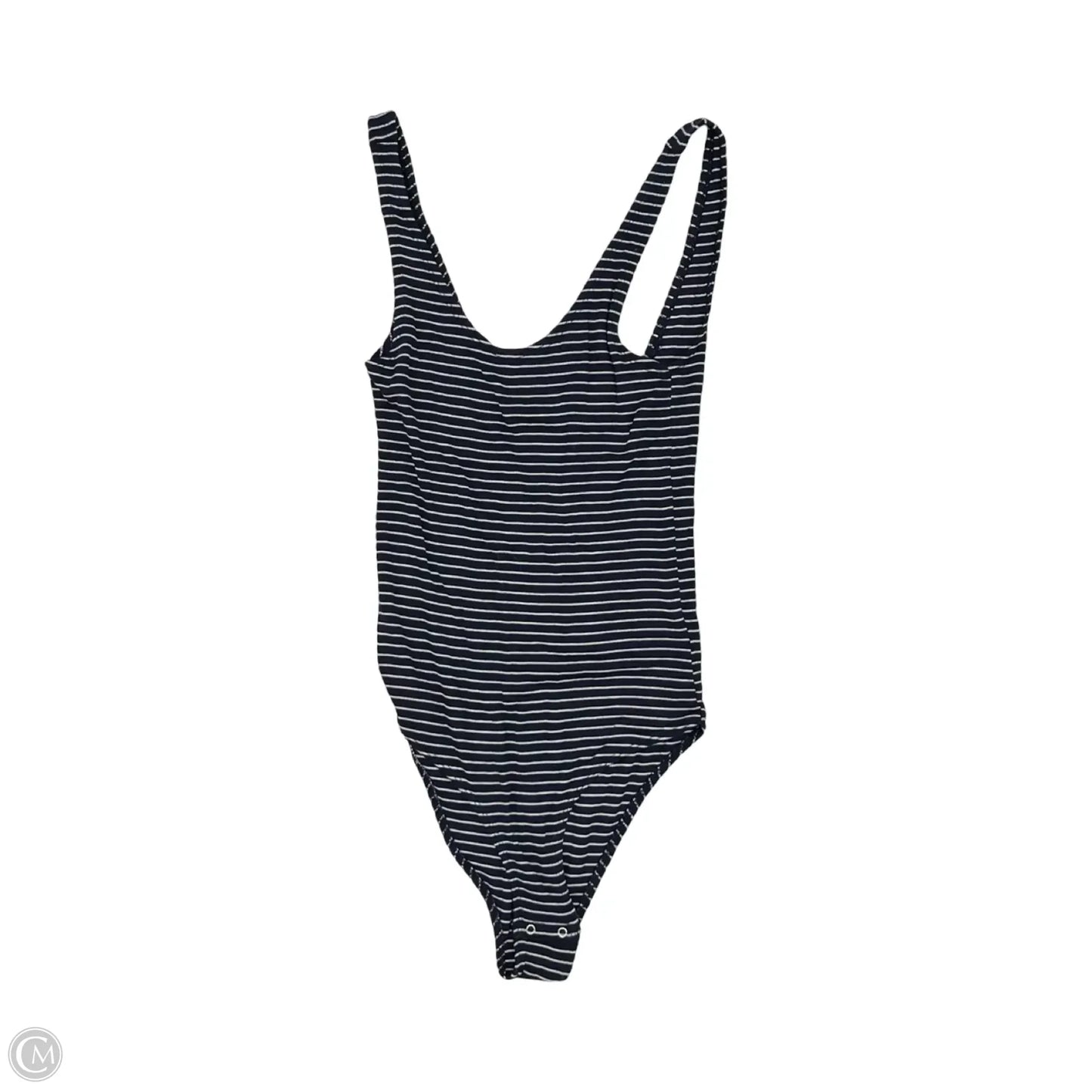 Bodysuit By Gap In Blue & White, Size: Xs