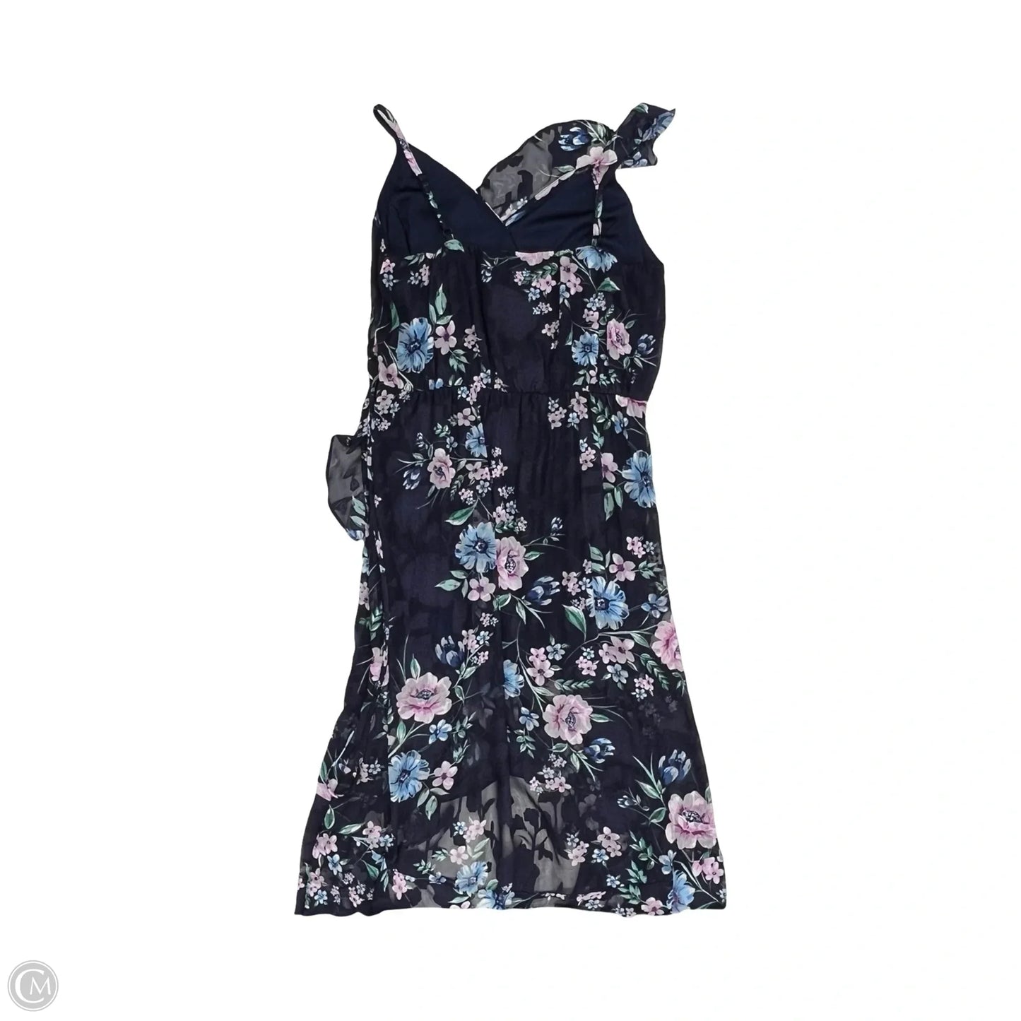 Dress Party Long By Clothes Mentor In Navy, Size: Lp