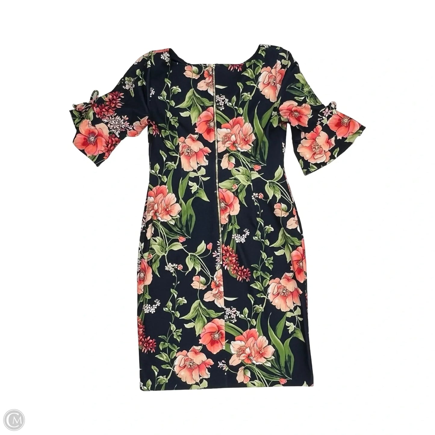 Dress Designer By Karl Lagerfeld In Floral Print, Size: 8
