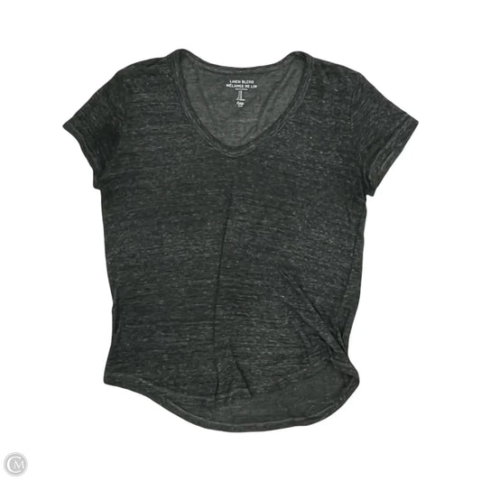 Top Short Sleeve Basic By Gap In Grey, Size: M