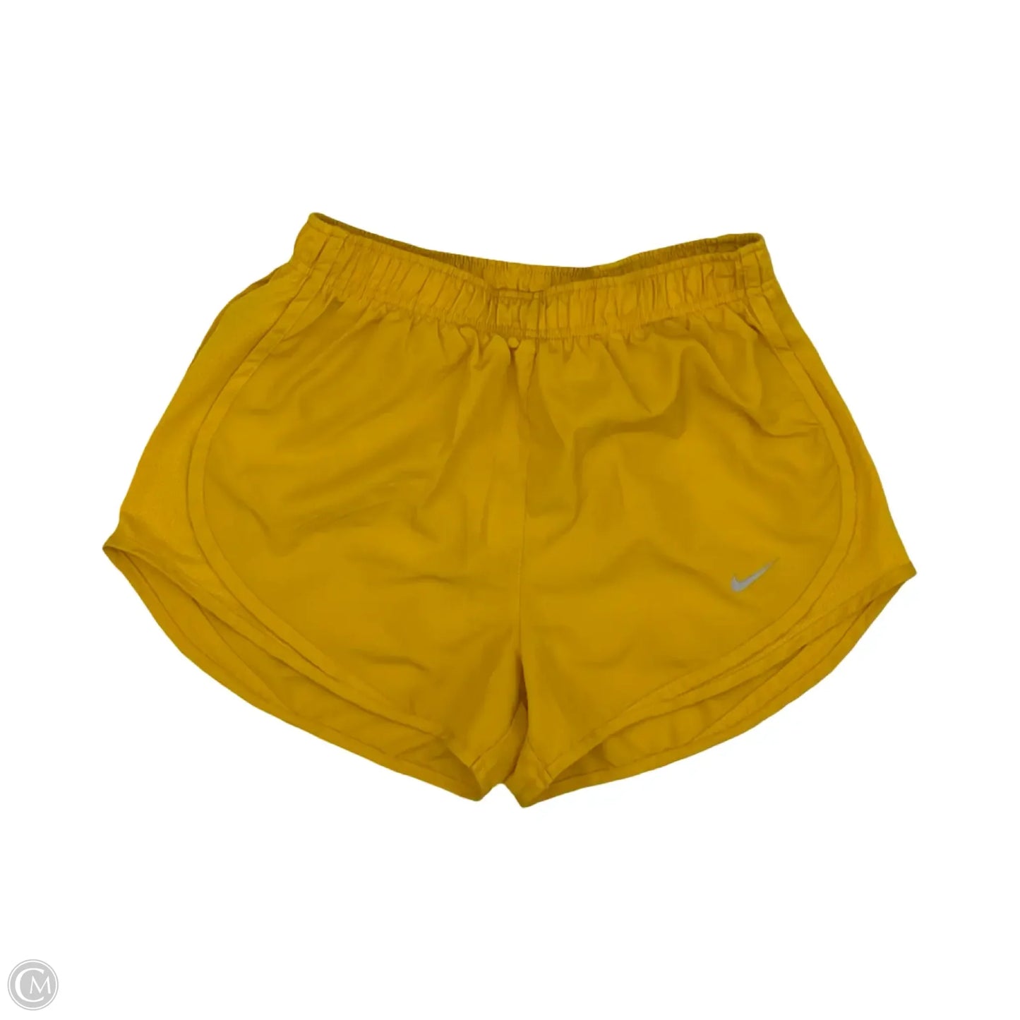 Athletic Shorts By Nike Apparel In Yellow, Size: S