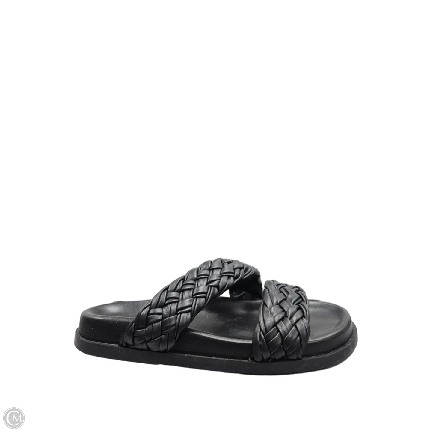 Sandals Flats By Cmc In Black, Size: 9