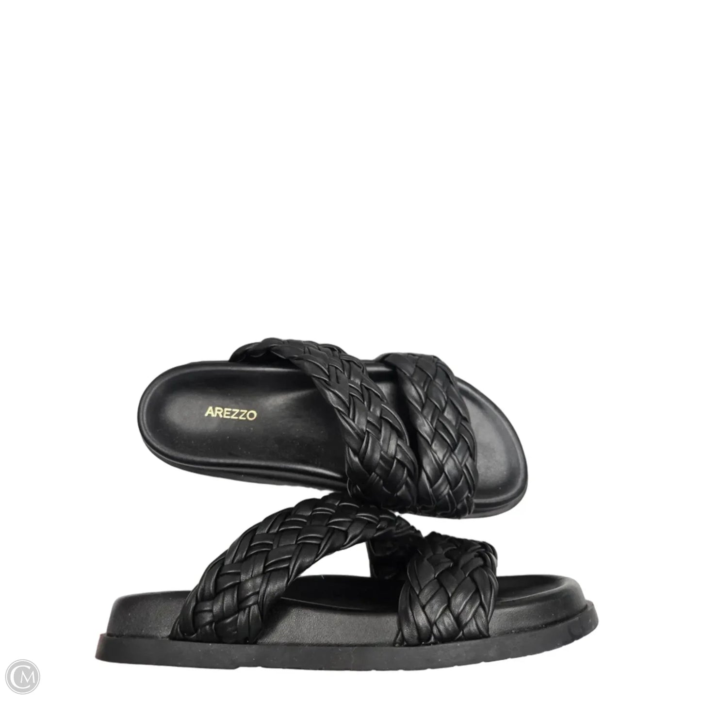 Sandals Flats By Cmc In Black, Size: 9