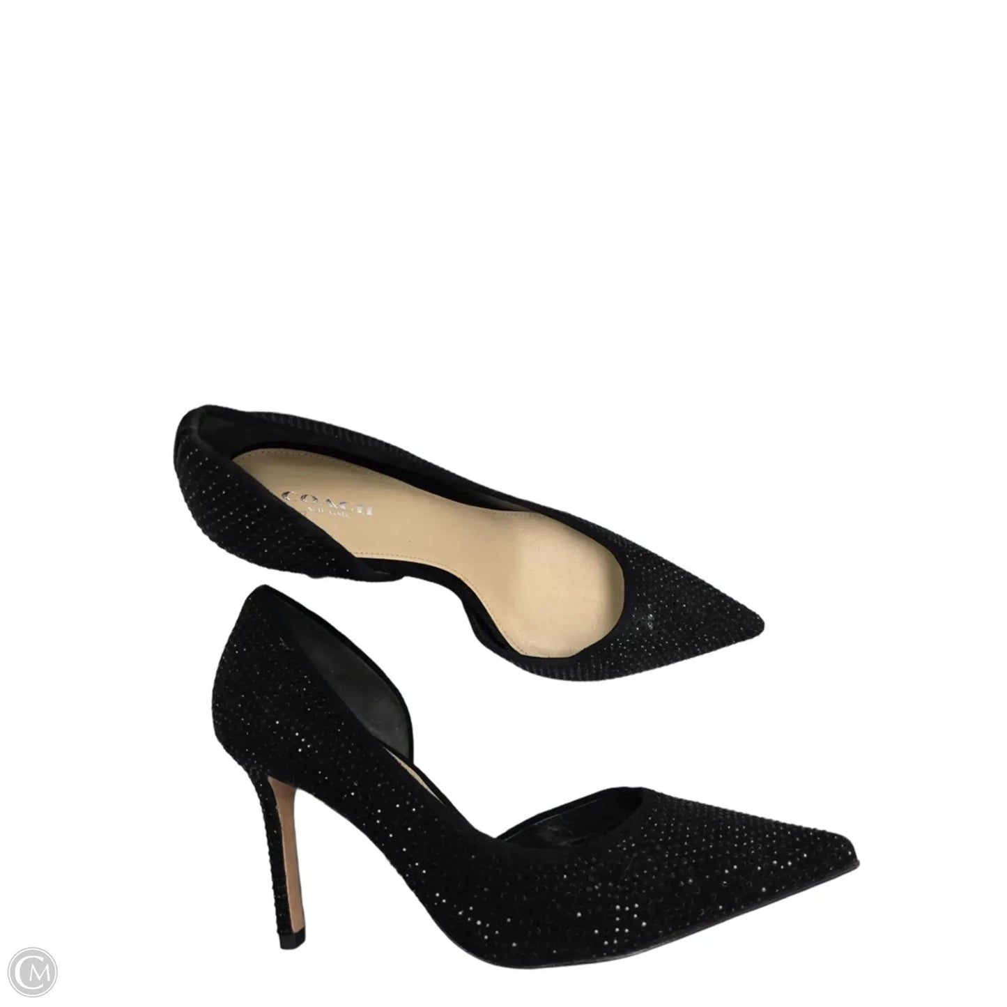 Shoes Designer By Coach In Black, Size: 9