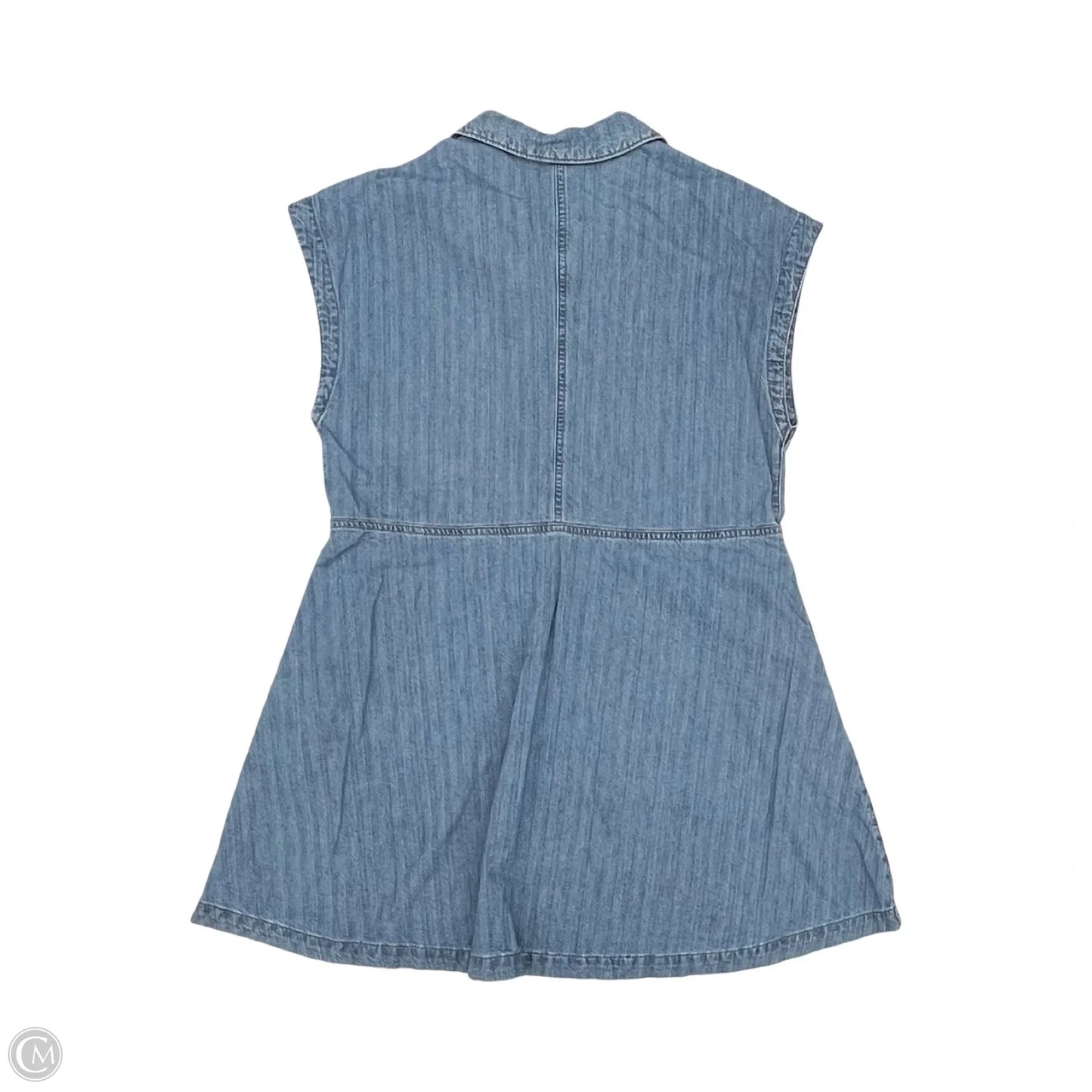 Dress Casual Short By Universal Thread In Blue Denim, Size: Xl