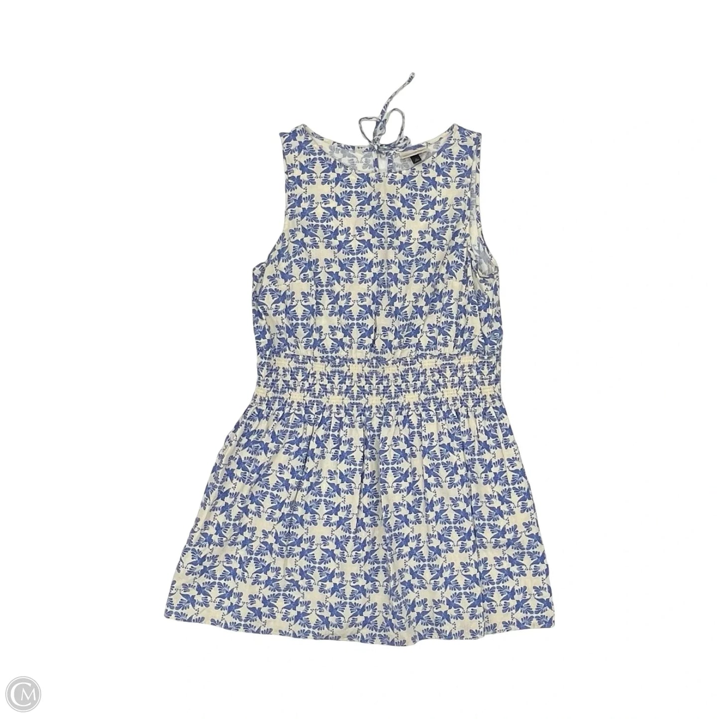 Dress Casual Short By Universal Thread In Blue & White, Size: Xl