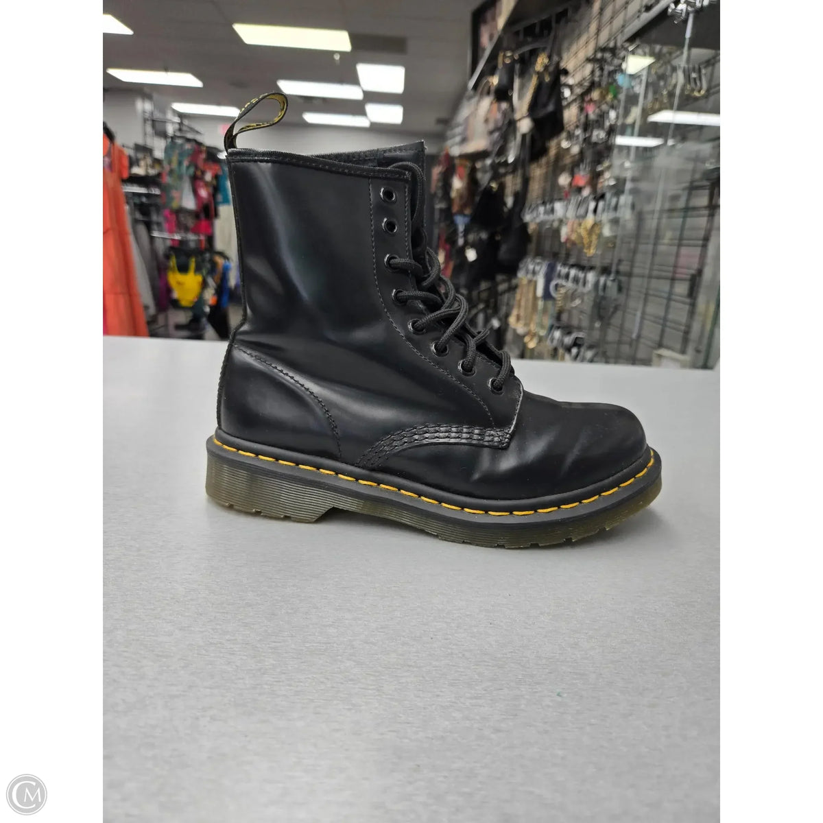Boots Combat By Dr Martens In Black, Size: 7