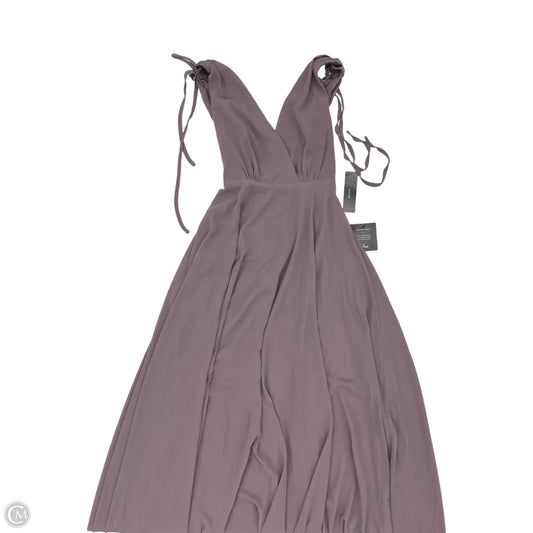 Dress Party Long By Lulus In Purple, Size: S