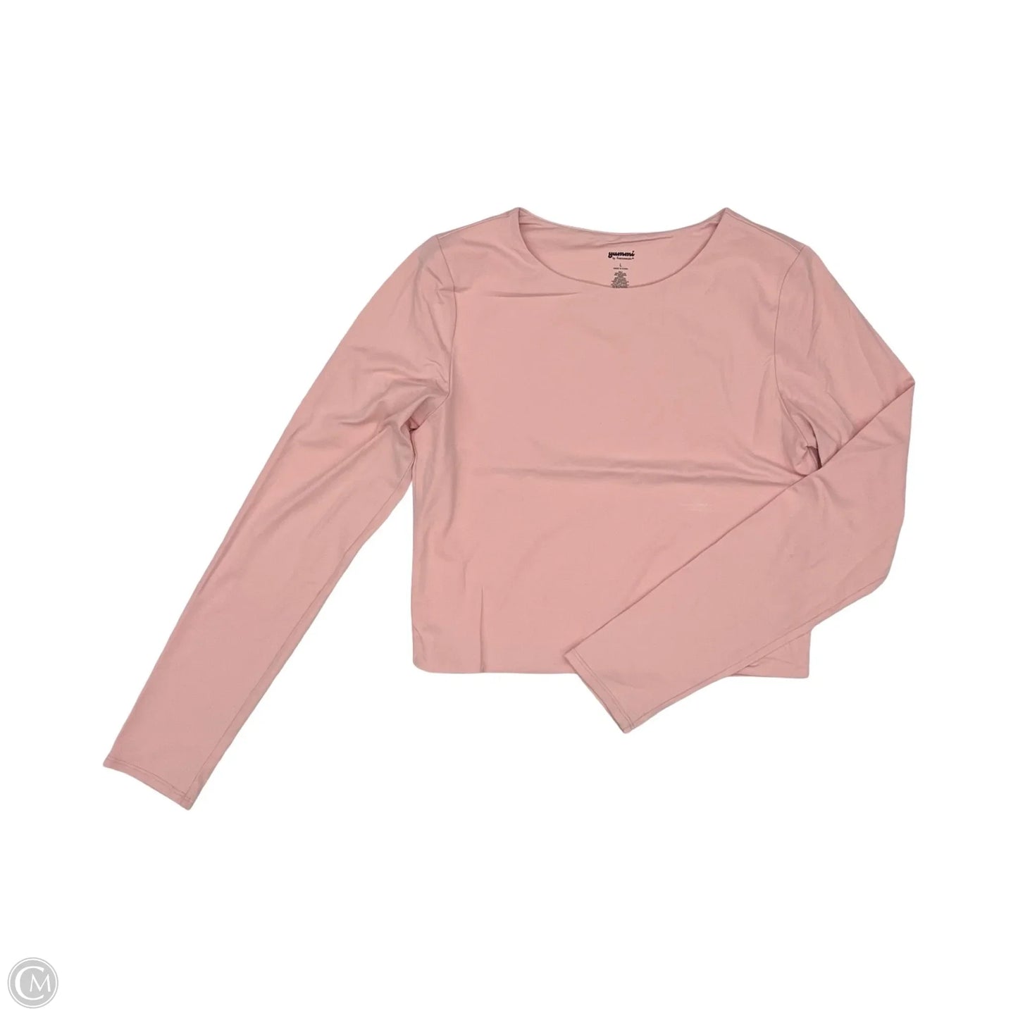 Top Long Sleeve By Francesca’s In Pink, Size: L