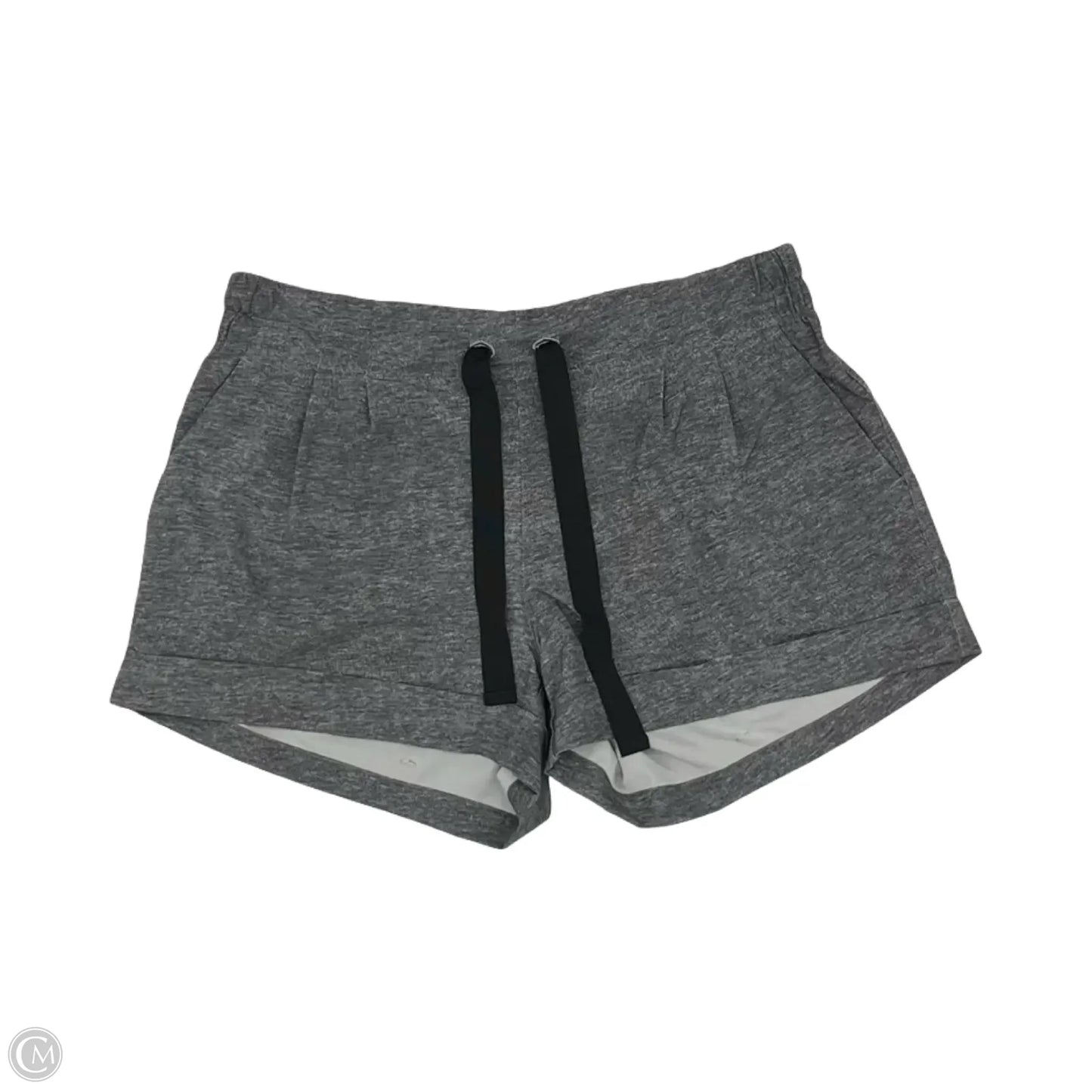 Athletic Shorts By Lululemon In Grey, Size: M