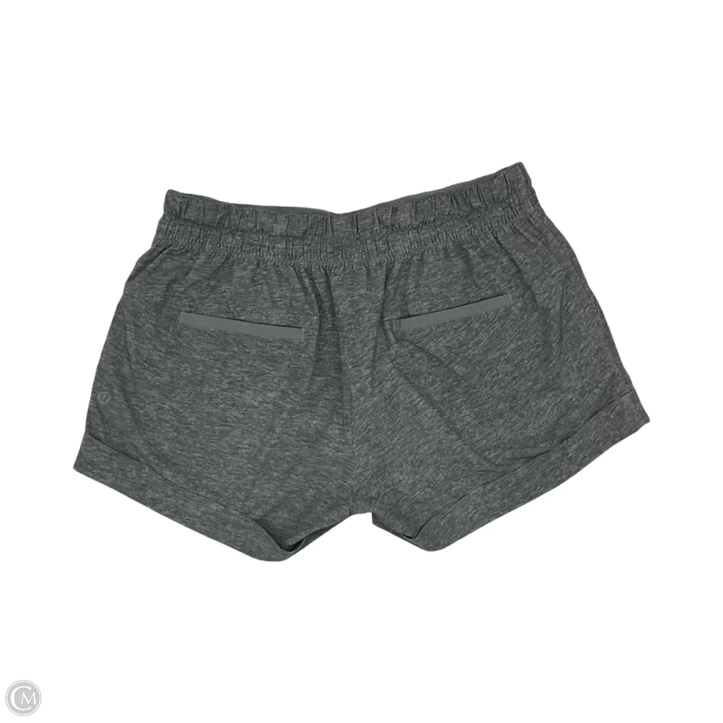 Athletic Shorts By Lululemon In Grey, Size: M