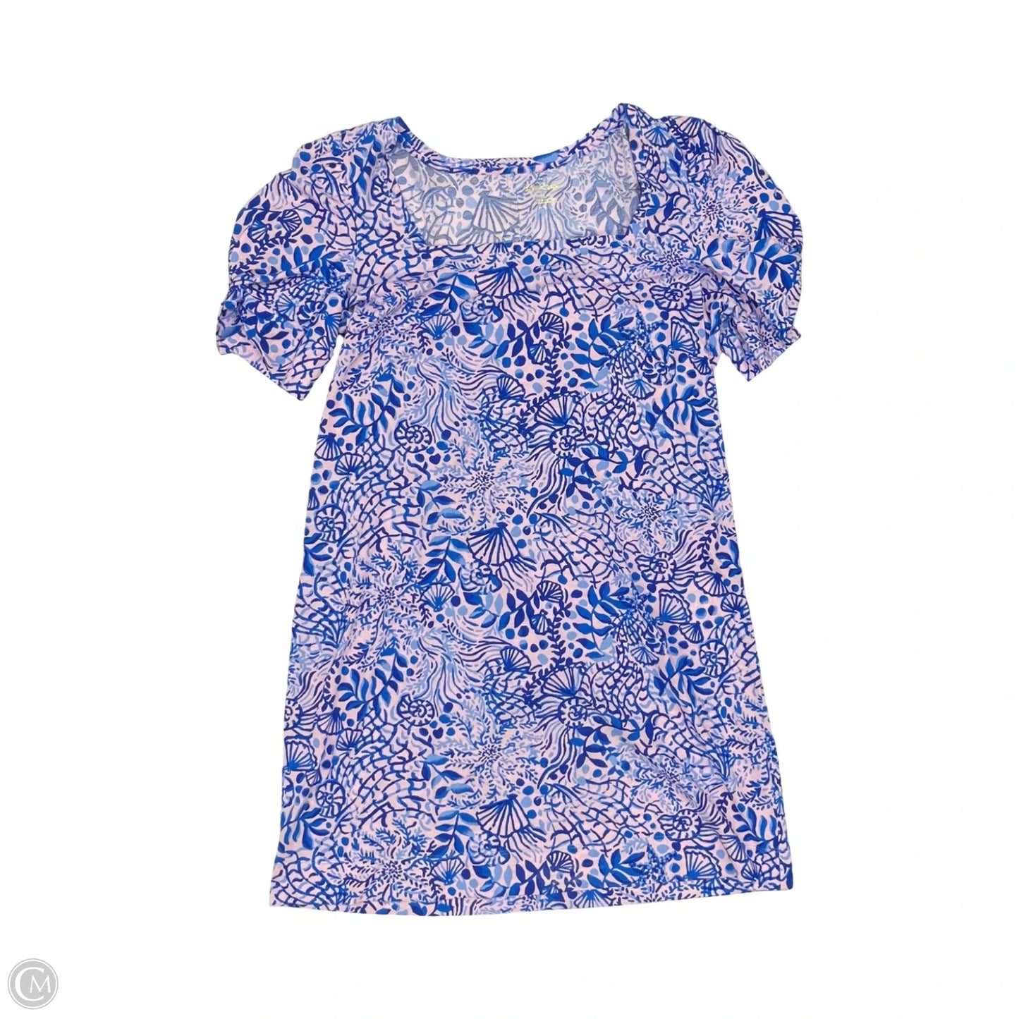 Dress Designer By Lilly Pulitzer In Blue & Pink, Size: Xl