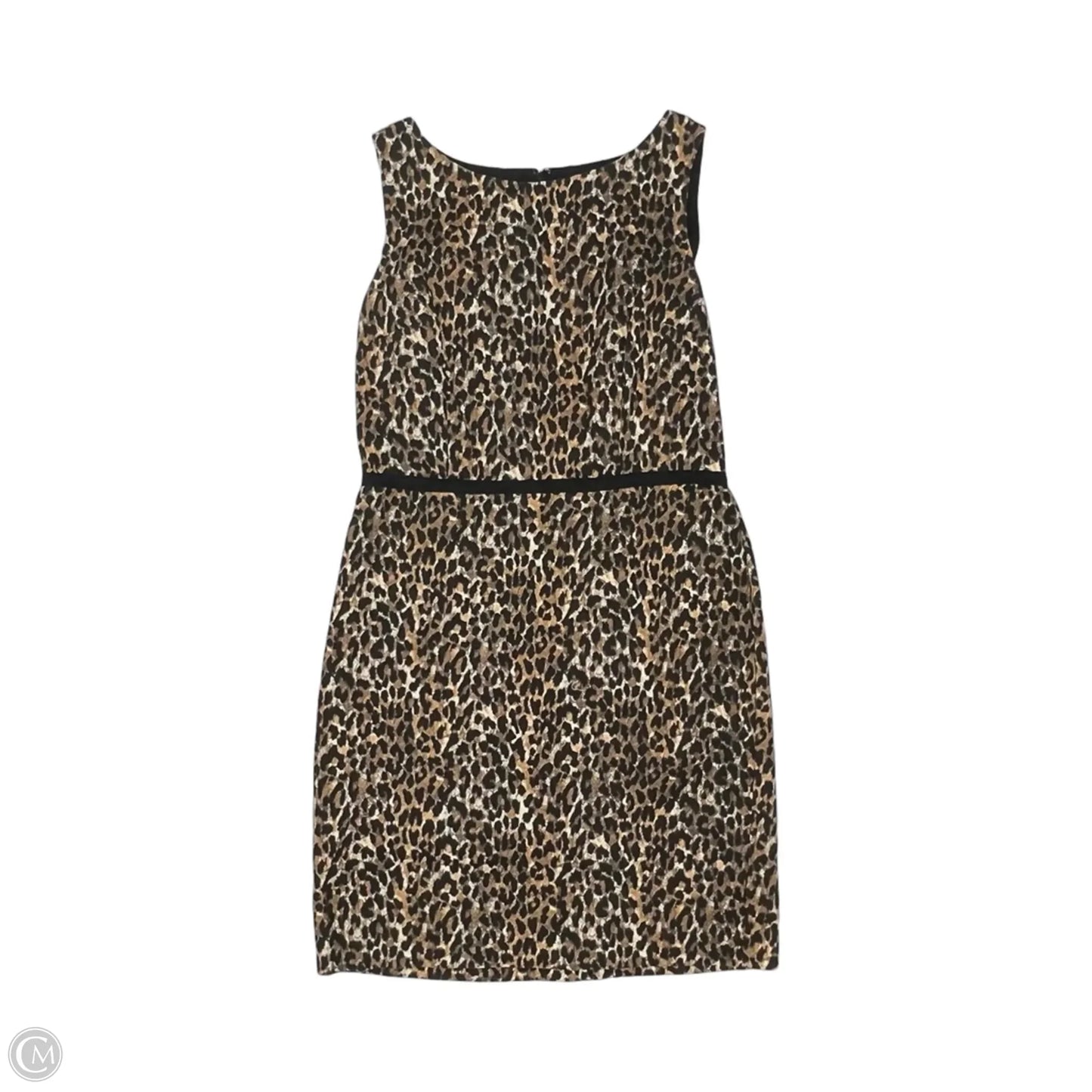 Dress Work By Loft In Animal Print, Size: 12