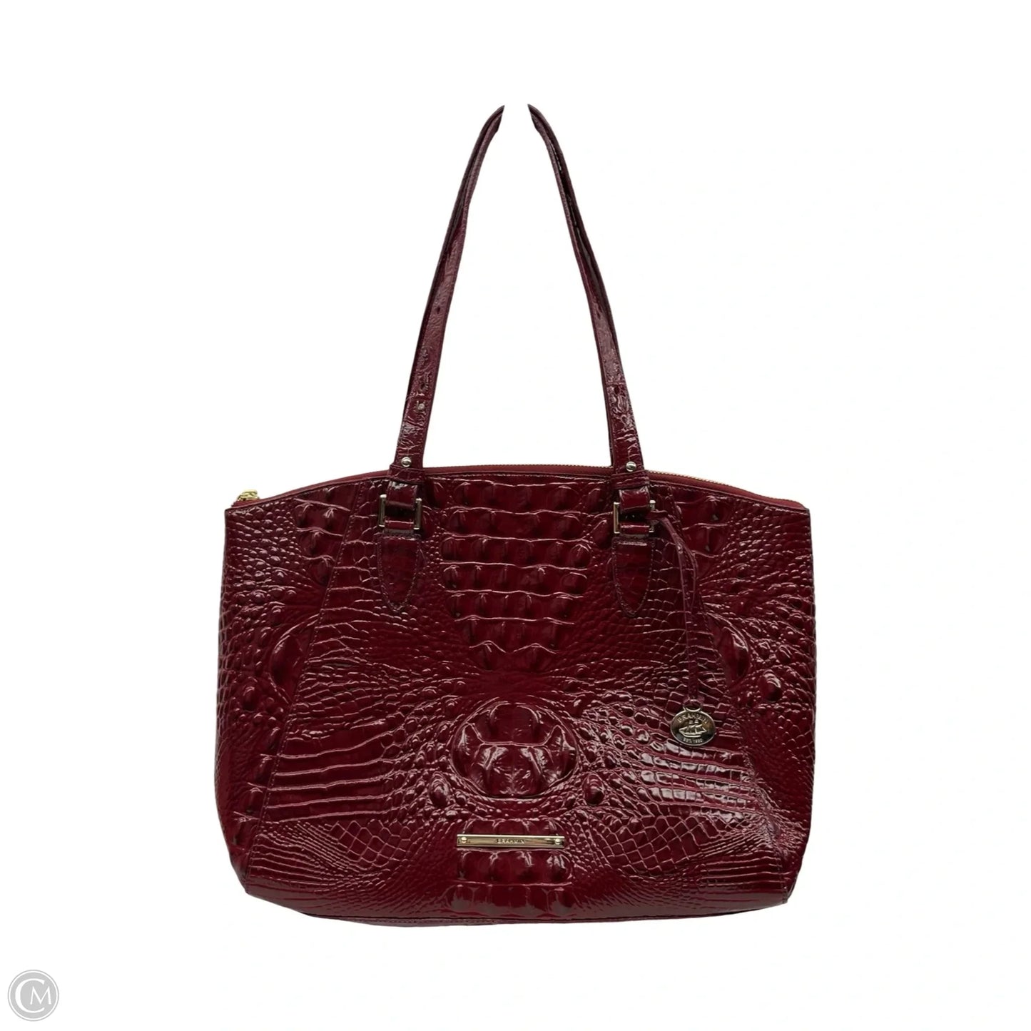 Handbag Designer By Brahmin, Size: Large