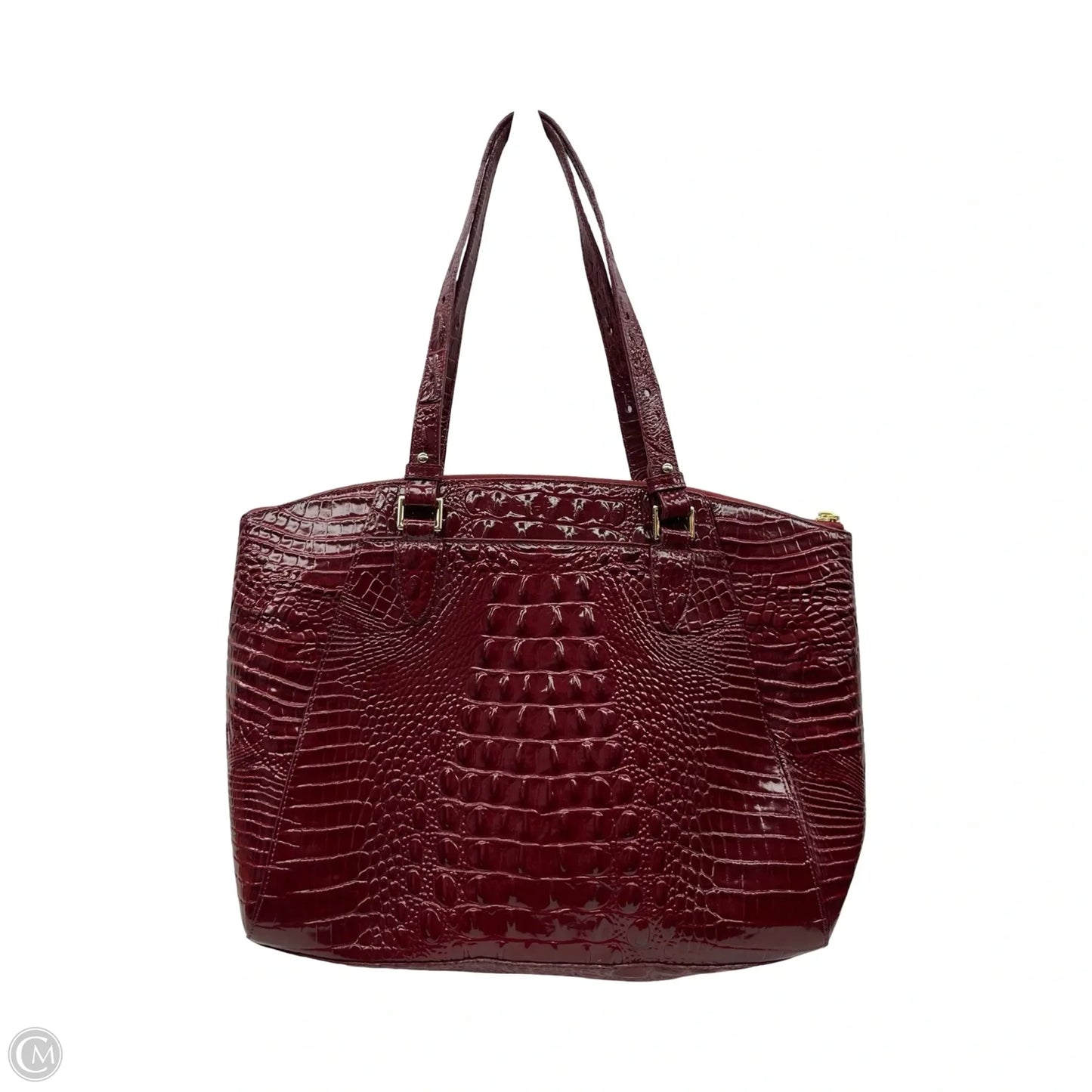 Handbag Designer By Brahmin, Size: Large