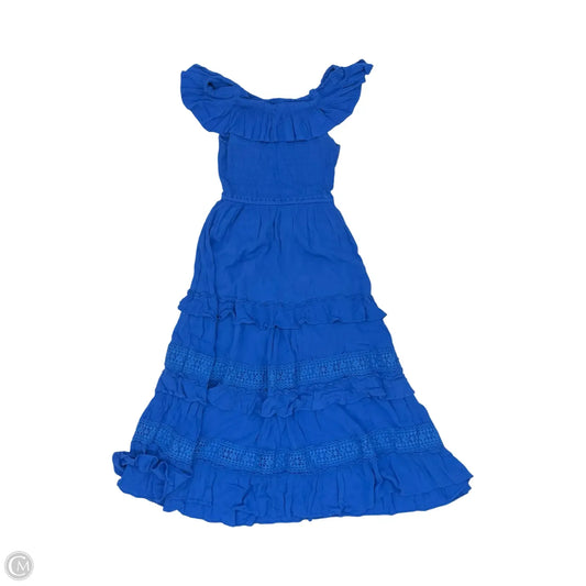 Dress Party Midi By Altard State In Blue, Size: Xs