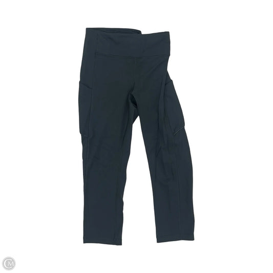 Athletic Leggings Capris By Lululemon In Grey, Size: M