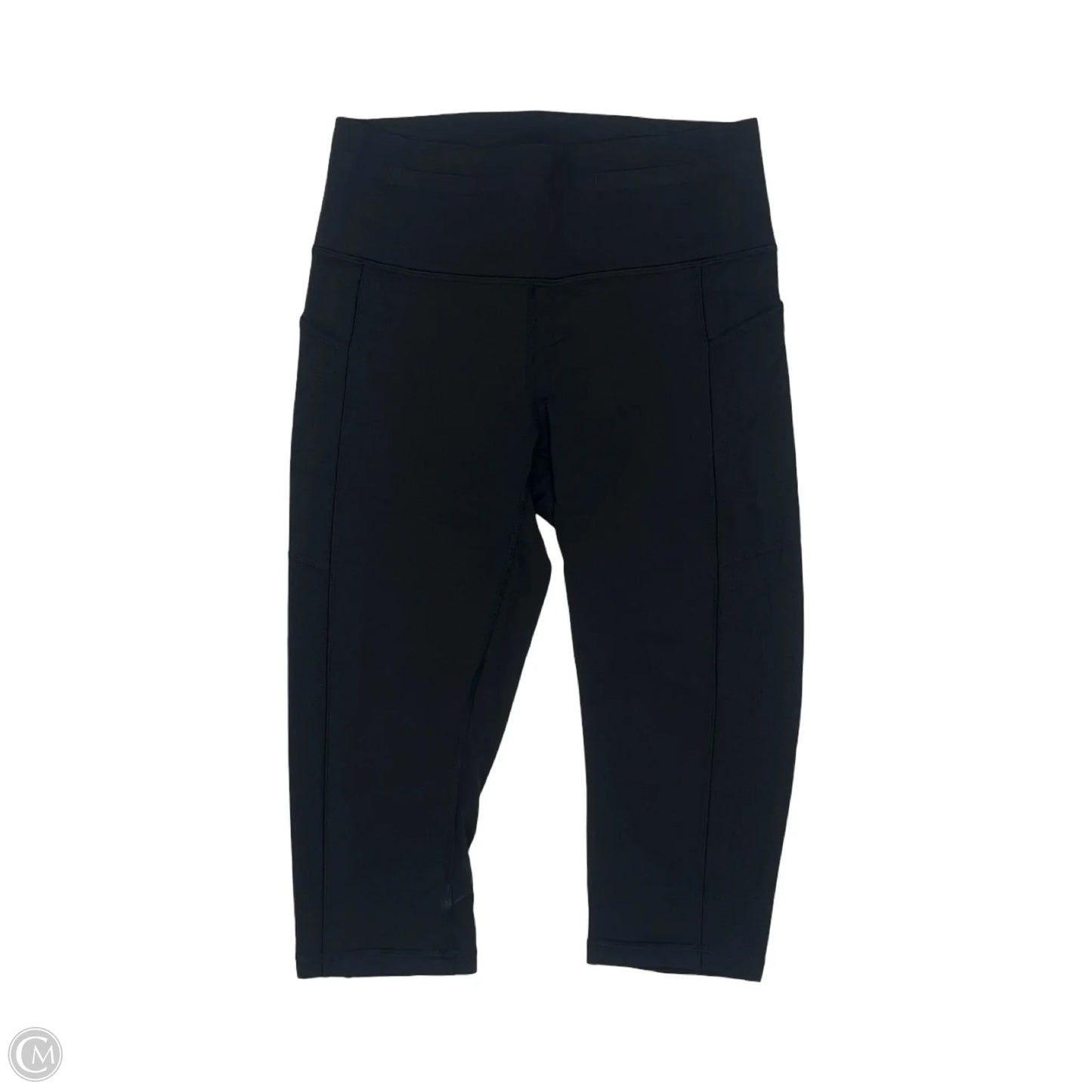 Athletic Leggings Capris By Lululemon In Black, Size: M