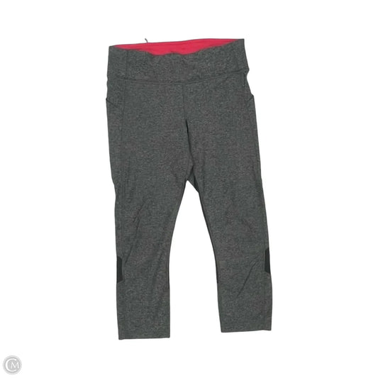 Athletic Leggings Capris By Lululemon In Grey, Size: M