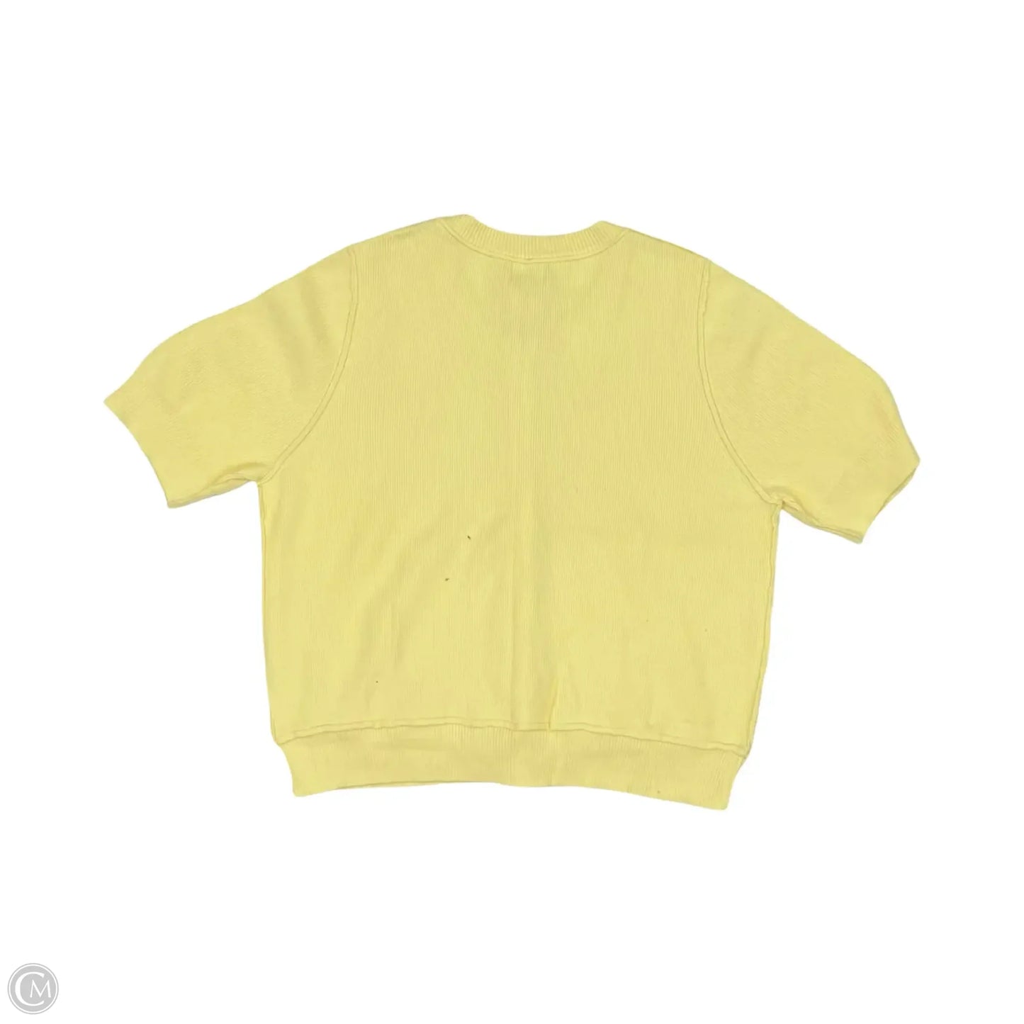Sweater Cardigan By Clothes Mentor In Yellow, Size: 2x