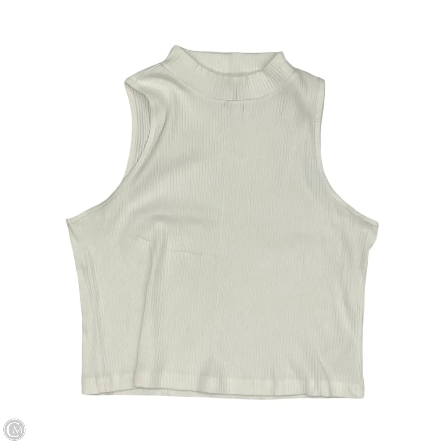Top Sleeveless By Old Navy In Cream, Size: Xl