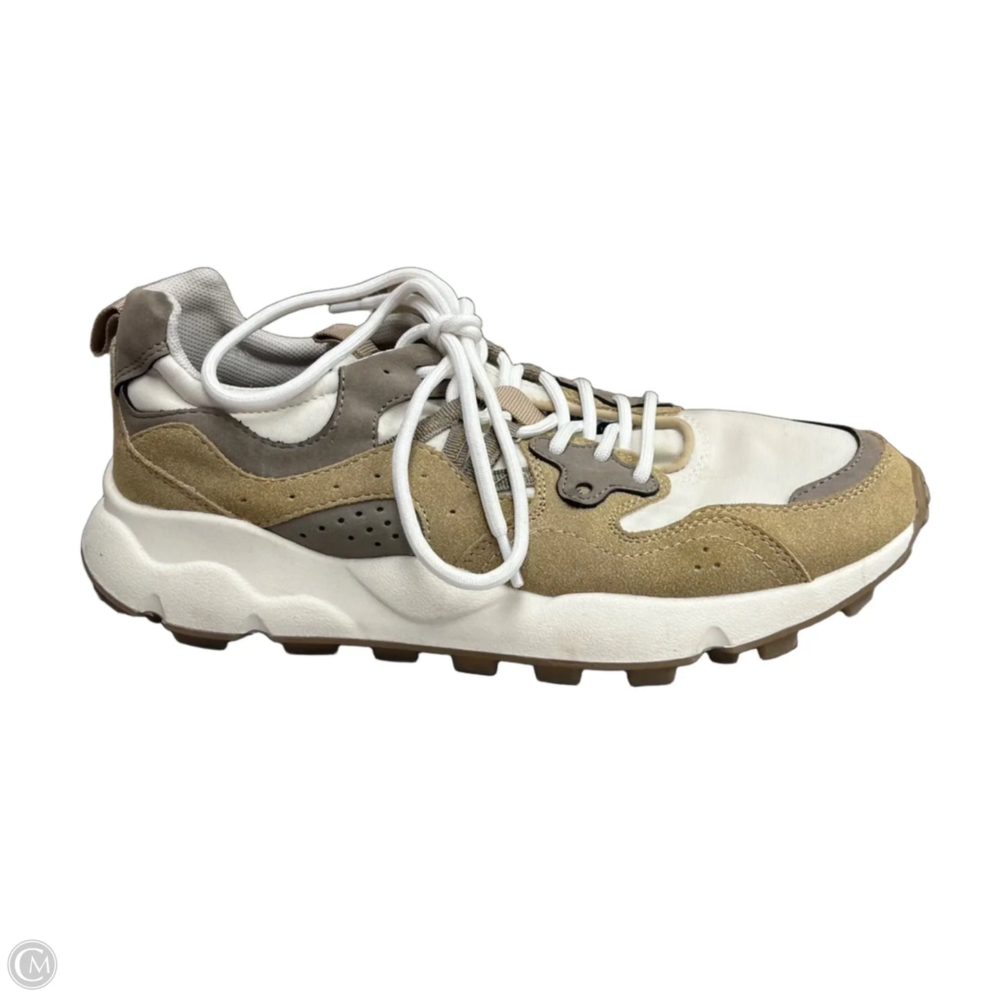 Shoes Sneakers By Loft In Cream, Size: 8.5