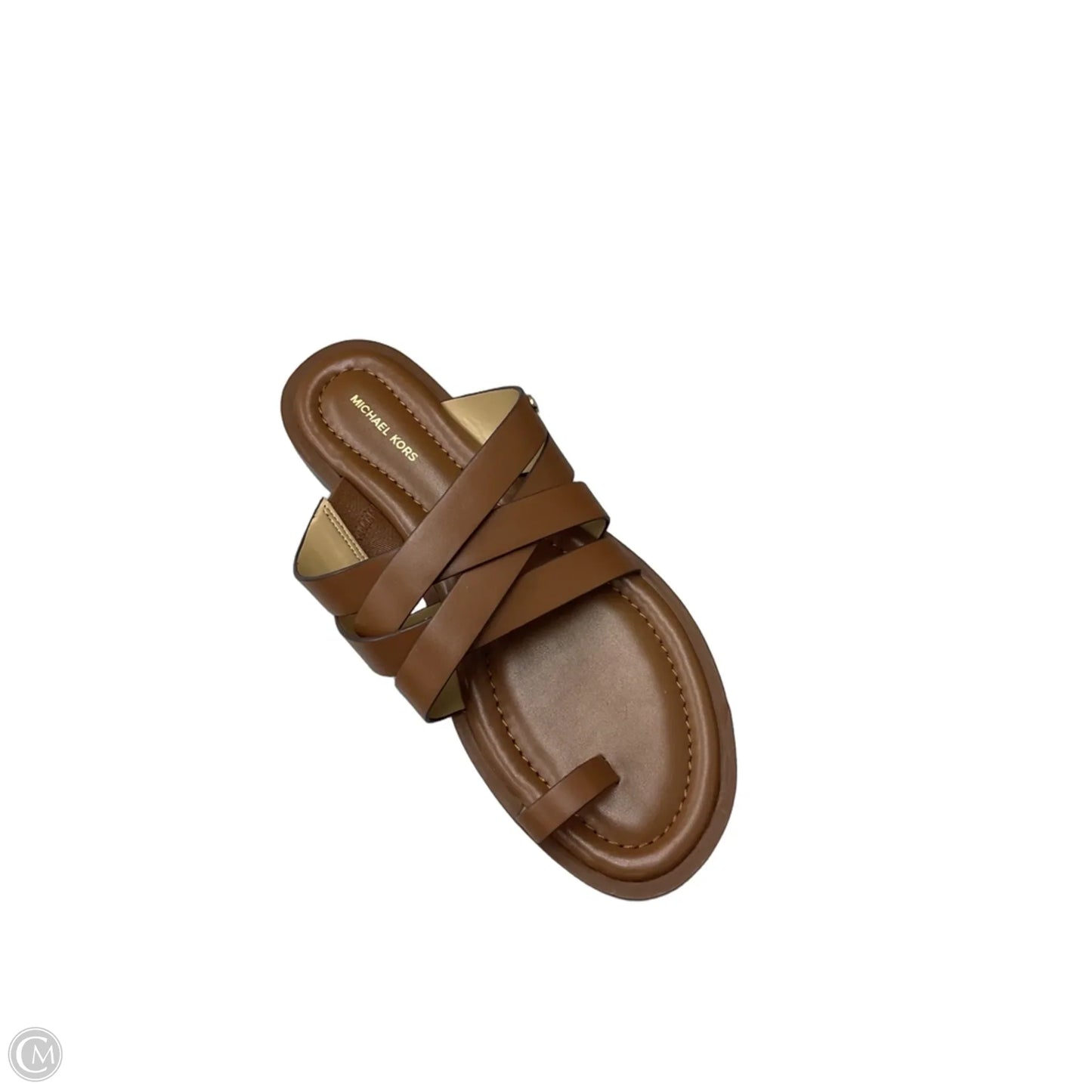 Sandals Designer By Michael Kors In Tan, Size: 9.5