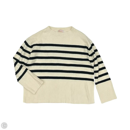 Sweater By Kirundo In Black & Cream, Size: S