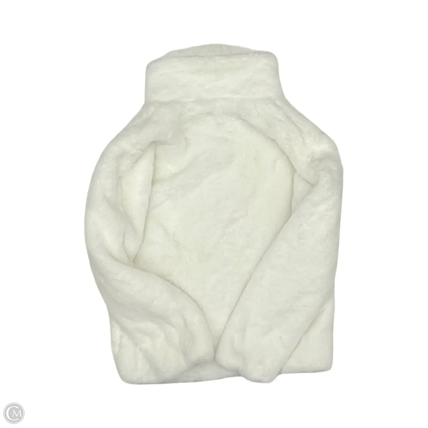 Jacket Faux Fur & Sherpa By Ambiance Apparel In White, Size: S