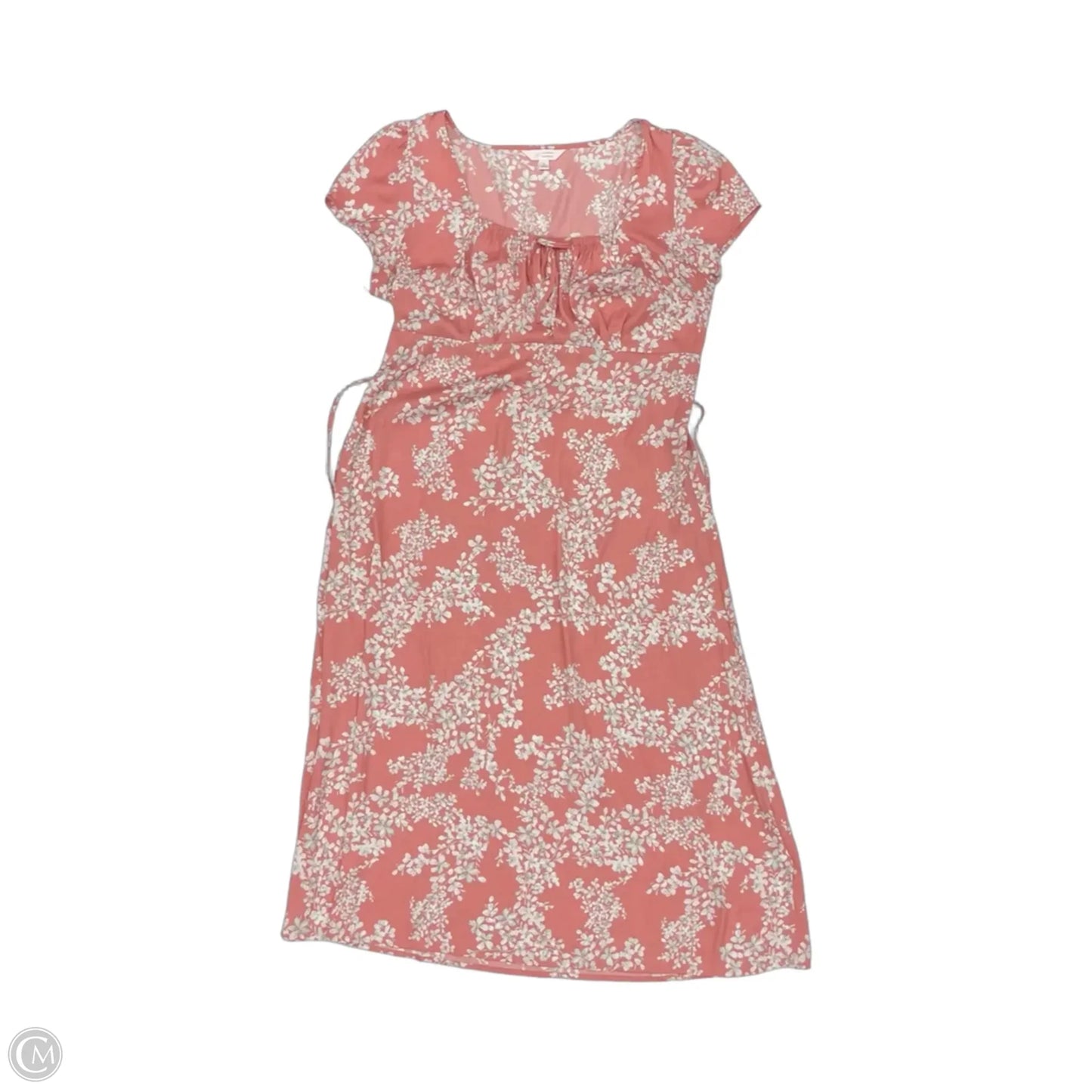 Dress Party Midi By Lc Lauren Conrad In Purple & White, Size: L