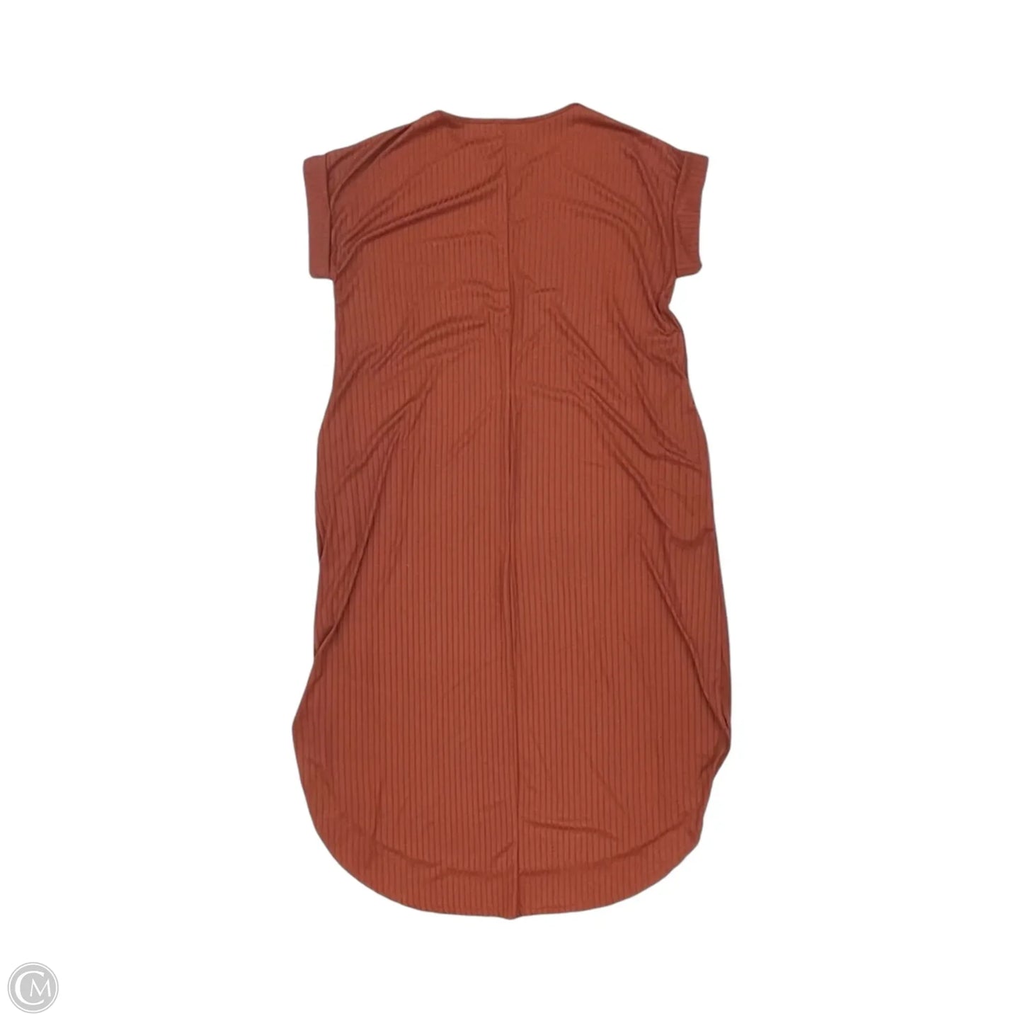 Dress Casual Midi By Entro In Orange, Size: L