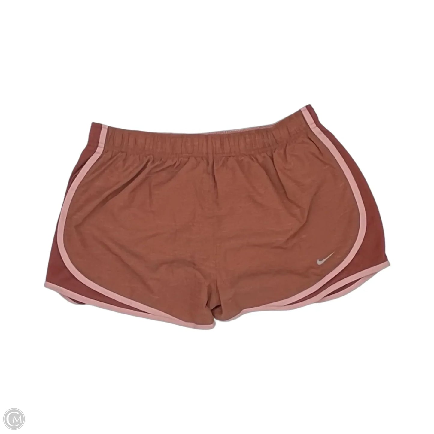 Athletic Shorts By Nike Apparel In Orange, Size: L