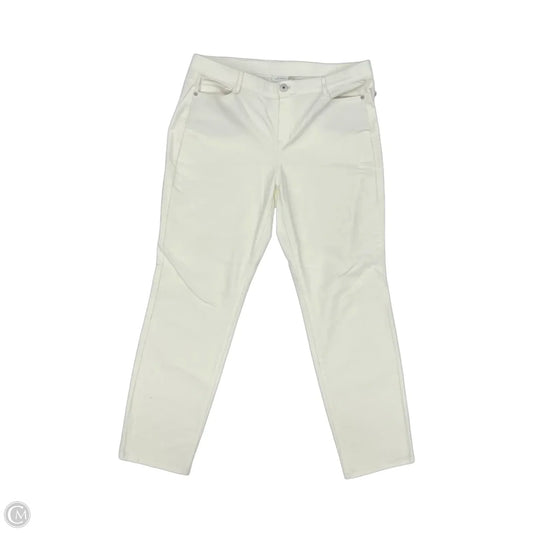 Pants Corduroy By J. Jill In Cream, Size: L
