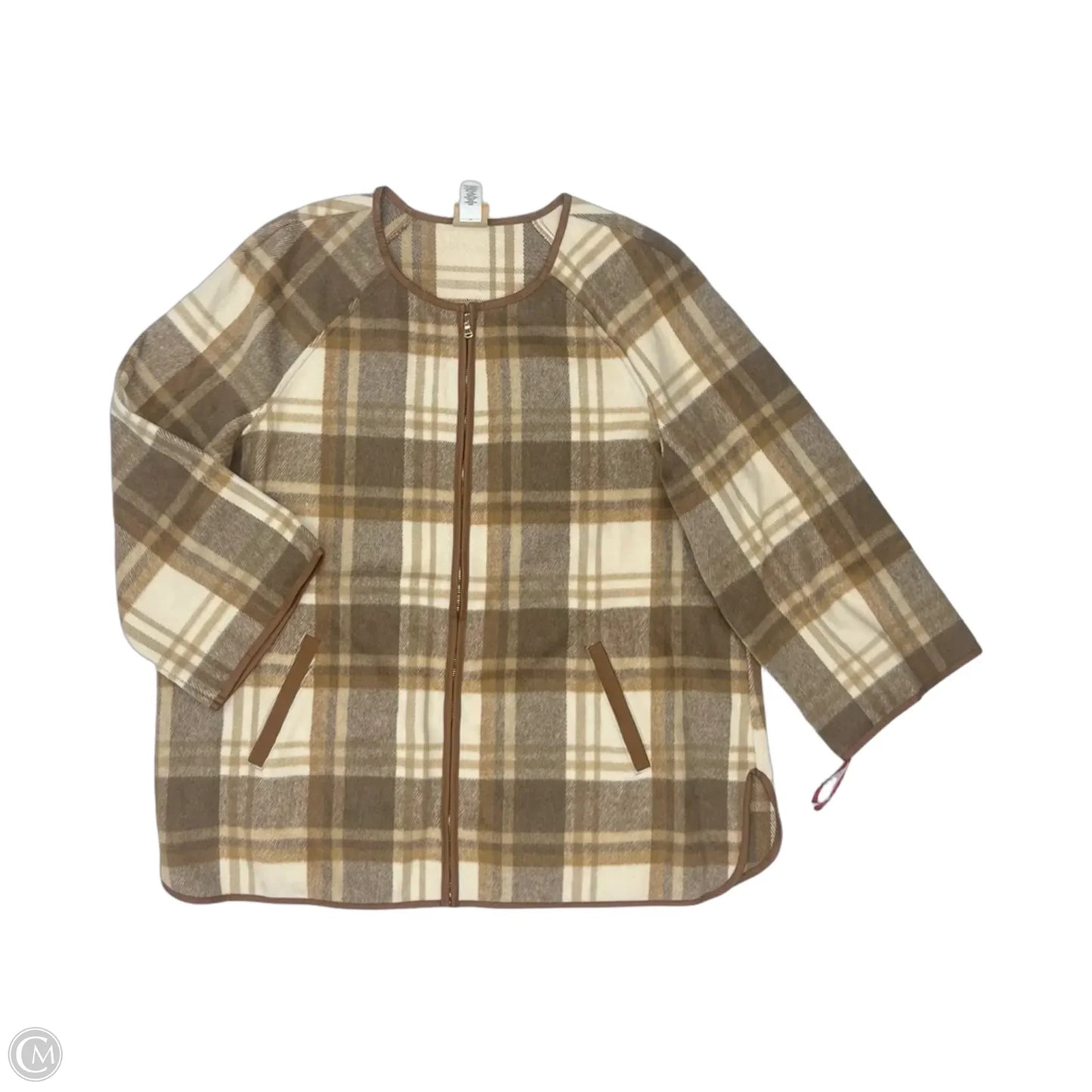 Jacket Other By Ruby Rd In Tan, Size: 1x