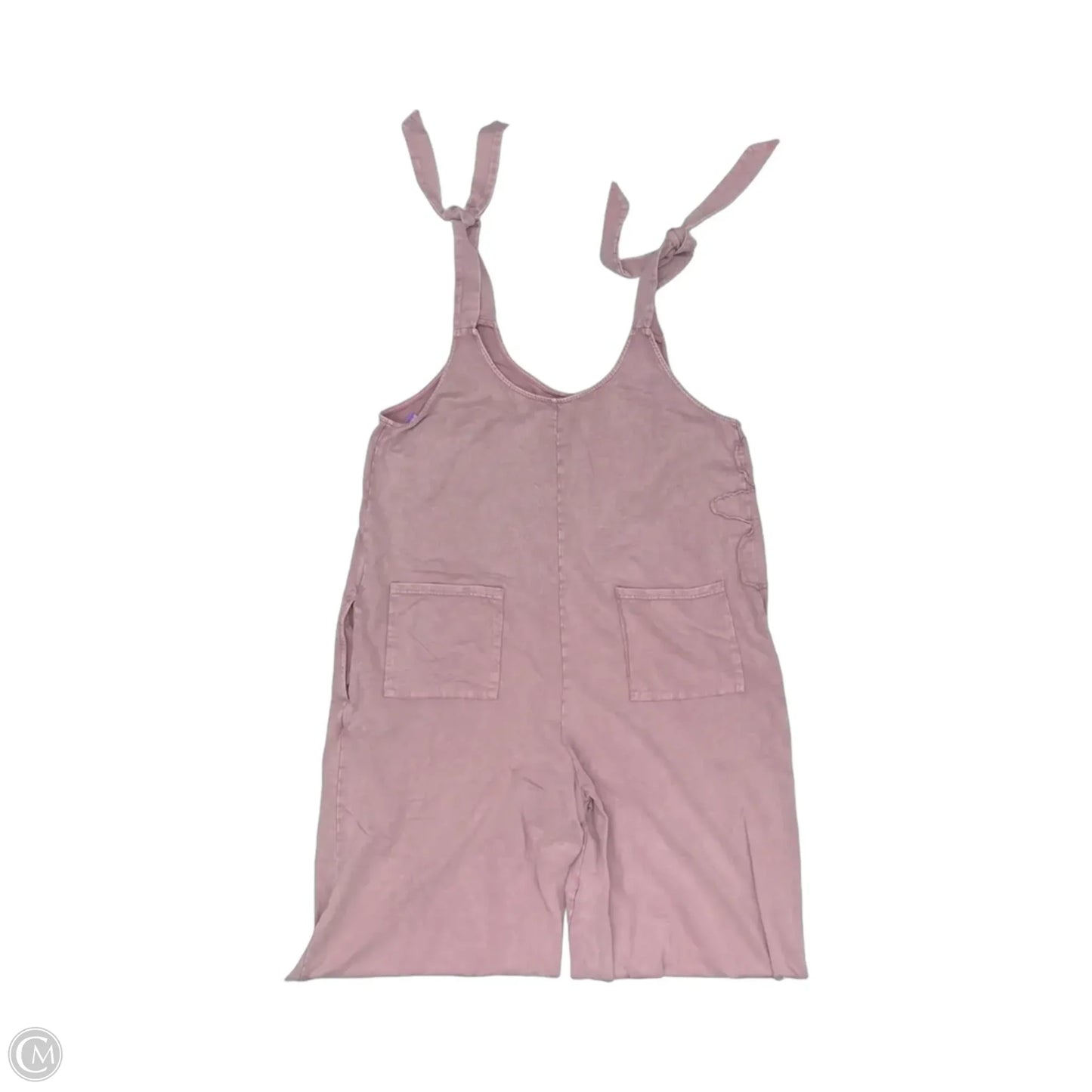 Overalls By Easel In Pink, Size: L