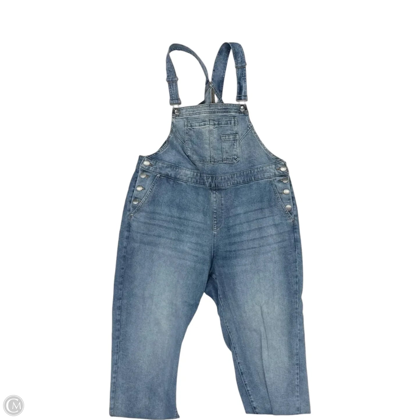 Overalls By Lane Bryant In Blue Denim, Size: 18