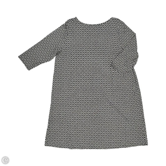 Dress Casual Short By J. Jill In Black & White, Size: Xl
