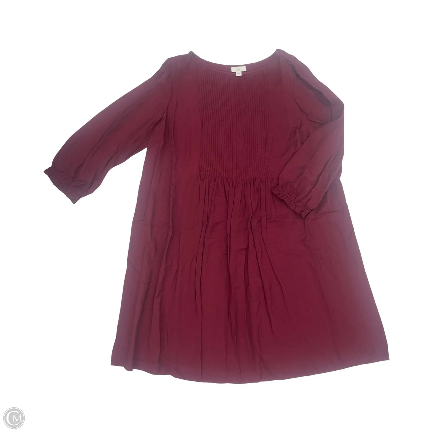 Dress Party Midi By J. Jill In Red, Size: Xl
