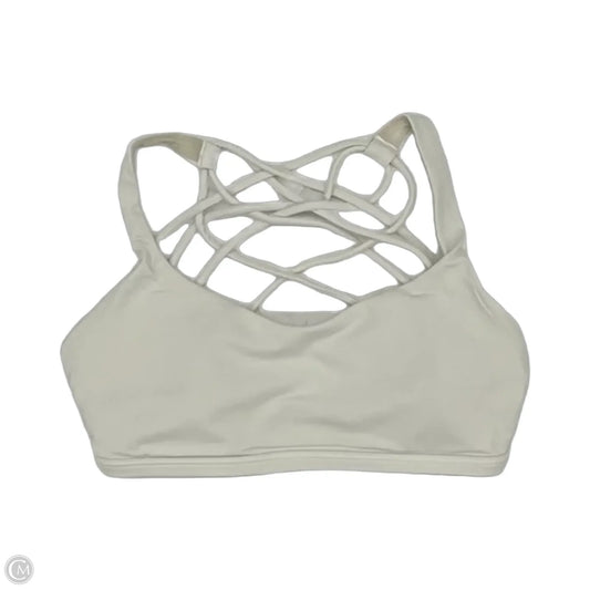 Athletic Bra By Lululemon In Cream, Size: Xs