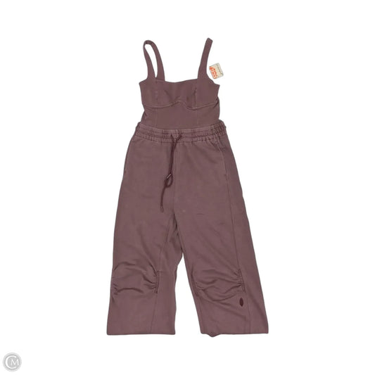 Jumpsuit By Free People In Maroon, Size: Xs